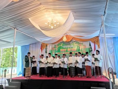 Ketua PCNU Kebumen Hadiri Pelantikan Pengurus Ranting NU Trikarso, Berikan Semangat Pada Pengurus Baru!
